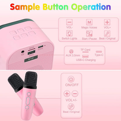 MINI PARLANTE KARAOKE